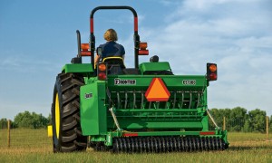 The Frontier Conservation Seeder helps restore a pasture.