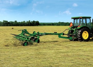 The TD3427 Hay Tedder is an economical large-field solution.