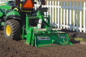 A Frontier Rotary Tiller is the perfect tool for improving garden soil.
