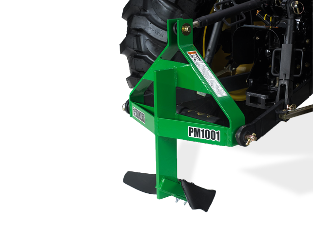 FRONTIER PM1001 MIDDLE BUSTER SINGLE BOTTOM PLOW FOR COMPACT TRACTORS