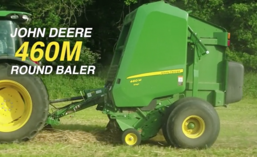 In this video, we’re going to talk about the basics of setting up and operating a John Deere 460M Round Baler..