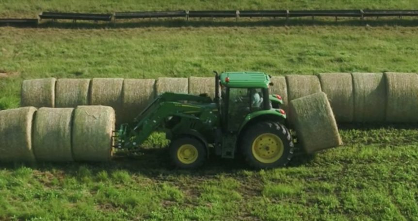 In this video, we'll show you the basics of how to store large round bales outdoors.