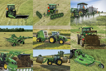 What are the Top 10 implements for livestock operations you should have in your machine shed? Here’s what the experts at John Deere think.